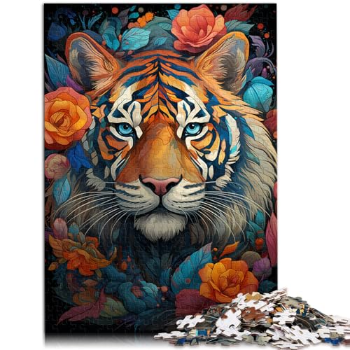 1000-teiliges Puzzle für Erwachsene, da Vinci-Tiger, für Puzzle, Familienspiel, Stressabbau, schwieriges Herausforderungspuzzle, 10,27 x 14,96 Zoll 1000-teiliges Puzzle für Erwachsene, da Vinci-Tiger, für Puzzle, Familienspiel, Stressabbau, schwieriges Herausforderungspuzzle, 10,27 x 14,96 Zoll von SYUNFEI