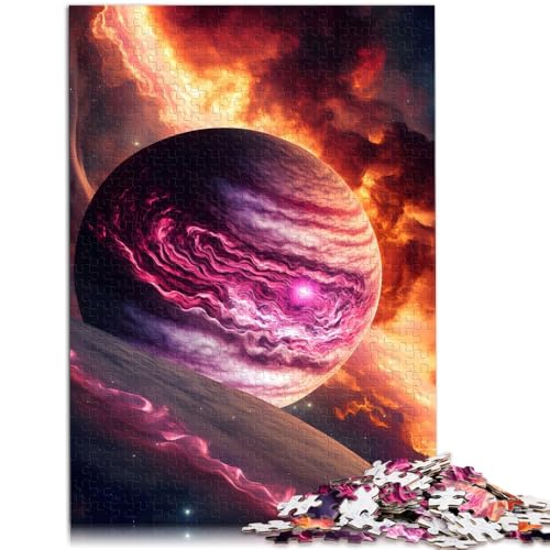 Puzzle für Erwachsene, wunderschöne Weltraumlandschaft, 1000 Teile, 38x52 cm, Papppuzzle, Puzzle für 14-Jährige, Denksportaufgaben für Erwachsene von SYUNFEI