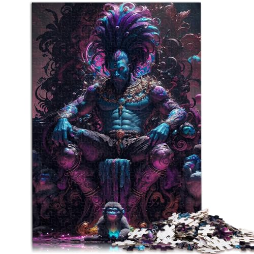 Puzzle für Erwachsene „Lords of The Simian Shadow Realms“, 1000 Teile, für Erwachsene, 38x52 cm, Papppuzzle, geeignet für Erwachsene, Spielspielzeug für Erwachsene von SYUNFEI