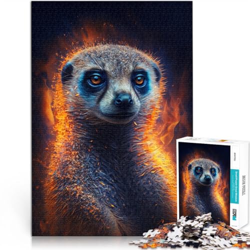 Puzzle für Erwachsene Galaxy Tiger für Erwachsene, 1000 Teile, 38x52 cm, Papppuzzles für Erwachsene und Kinder ab 14 Jahren, Spiele für Erwachsene von SYUNFEI