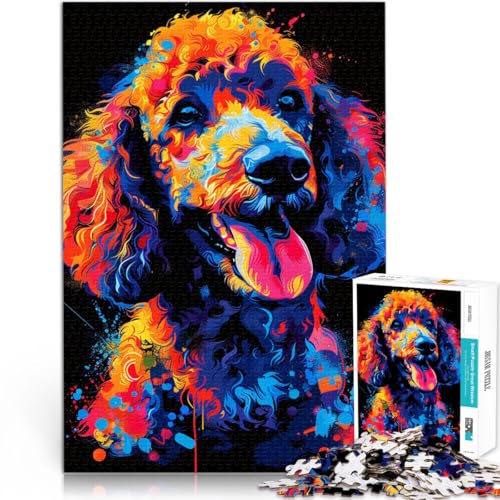 Puzzle für Erwachsene, 1000 Teile, Pudel-DJ, Neon, Denksportaufgabe, 50x75 cm, Weihnachtspuzzle, Geschenke, geeignet für Teenager ab 14 Jahren Puzzle für Erwachsene, 1000 Teile, Pudel-DJ, Neon, Denksportaufgabe, 50x75 cm, Weihnachtspuzzle, Geschenke, geeignet für Teenager ab 14 Jahren von SYUNFEI