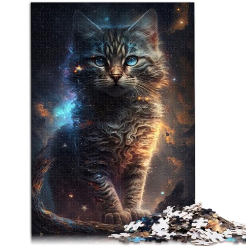 Puzzle für Kinder, Nebula Kitten-Puzzles für Erwachsene, 2000 Teile, 27.56 in x39.37 in, Graukarten-Puzzles für Erwachsene und Familien, Lernspielzeug, Familienspiele von SYUNFEI