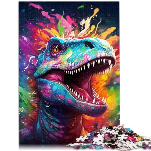 Puzzle für Kinder, antike Dinosaurier, 2000 Teile, 27.56 in x39.37 in, Graukartenpuzzle für Erwachsene und Kinder ab 14 Jahren, Lernspiel, Herausforderungsspielzeug von SYUNFEI