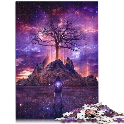 Puzzle für Space Soul, Puzzle für Erwachsene, 1000-teiliges Puzzle, Holzpuzzle, Puzzle für Familienaktivitäten, Puzzle, Lernspiele (50 x 75 cm) von SYUNFEI