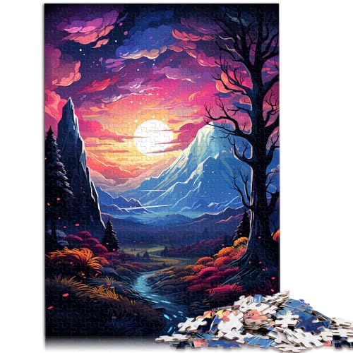 Puzzles für Erwachsene und Kinder, Fantasielandschaft, Puzzle für Erwachsene, 2000 Teile, 27.56 in x39.37 in, Graukarten-Puzzles für Erwachsene und Kinder ab 14 Jahren, Spielzeug, Denkspiel von SYUNFEI