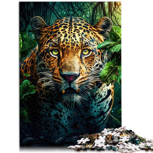 Puzzles für Jaguar 1000 Teile Puzzle Holzpuzzle Lernpuzzle Familienspiel für und eignet ganze Familie und Dies （50x75cm） von SYUNFEI