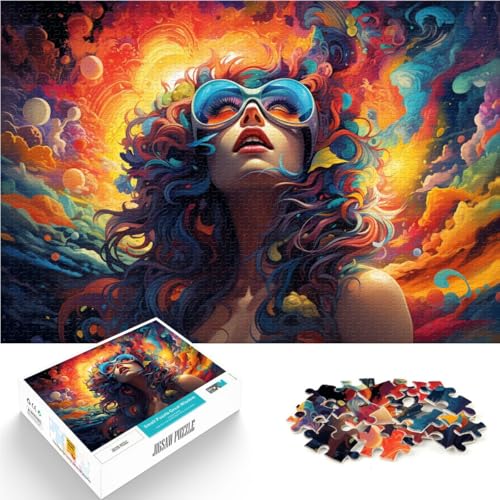 Puzzle für Erwachsene, 1000 Teile, Kunst, Lernspielzeug, ganze Familie,38x52cm, für Teenager ab 14 Jahren Puzzle für Erwachsene, 1000 Teile, Kunst, Lernspielzeug, ganze Familie,38x52cm, für Teenager ab 14 Jahren von SYUNFEI
