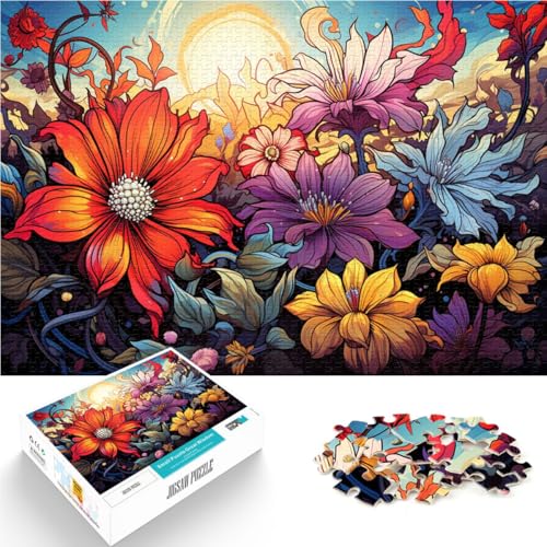 Puzzle für Erwachsene 1000 Teile Kunstblumen Lernspiele Heimdekorationspuzzle 19,7 Zoll x 29,5 Zoll Familienspiel Stressabbau Schwieriges Herausforderungspuzzle Puzzle für Erwachsene 1000 Teile Kunstblumen Lernspiele Heimdekorationspuzzle 19,7 Zoll x 29,5 Zoll Familienspiel Stressabbau Schwieriges Herausforderungspuzzle von SYUNFEI
