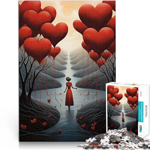Reise des Herzens 1000-Teile-Puzzle für Teenager Geschenke zum Suchbegriff: Herausfordernde Spiele EIN Kunstwerk 38x26cm Reise des Herzens 1000-Teile-Puzzle für Teenager Geschenke zum Suchbegriff: Herausfordernde Spiele EIN Kunstwerk 38x26cm von SYUNFEI