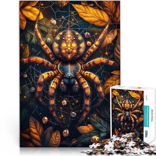 Spinne Teenager-Puzzles 1000 Teile Gehirnintelligenz-Herausforderung süchtig machendes Spielzeug Heimdekoration Spielzeug 38x26cm Spinne Teenager-Puzzles 1000 Teile Gehirnintelligenz-Herausforderung süchtig machendes Spielzeug Heimdekoration Spielzeug 38x26cm von SYUNFEI