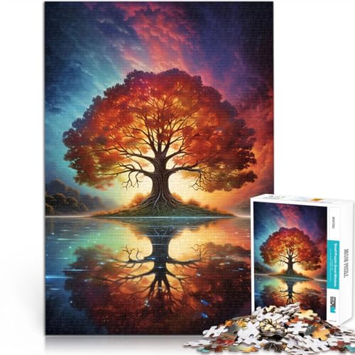 Weltraum-Fantasielandschaft Teenager-Puzzle 1000 Teile Pädagogisches Spielzeug zum Stressabbau Tolle Geschenke und Spielzeuge 38x26cm Weltraum-Fantasielandschaft Teenager-Puzzle 1000 Teile Pädagogisches Spielzeug zum Stressabbau Tolle Geschenke und Spielzeuge 38x26cm von SYUNFEI