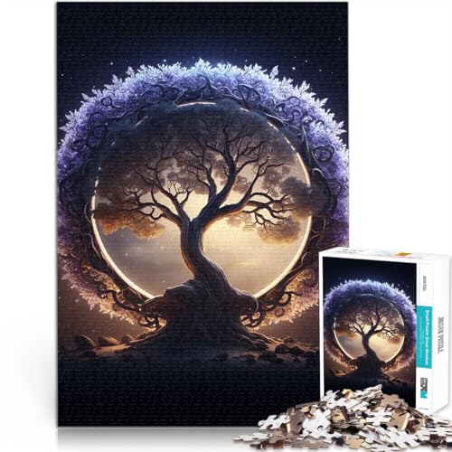 kosmischer Baum des Lebens Puzzle für Teenager 1000 Teile Pädagogisches Spielzeug zum Stressabbau Tolle Geschenke und Spielzeuge 38x26cm kosmischer Baum des Lebens Puzzle für Teenager 1000 Teile Pädagogisches Spielzeug zum Stressabbau Tolle Geschenke und Spielzeuge 38x26cm von SYUNFEI