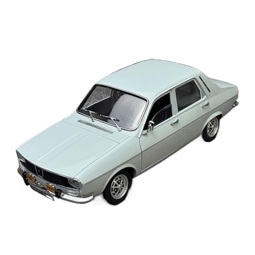 Auto Modell 1:18 Für Renault 12 Gordini TS 1971 Legierung Auto Modell Klassische Fertig Miniatur Auto Sammlung Schaufenster Jungen Mädchen Geschen(White) von SYYANFEI