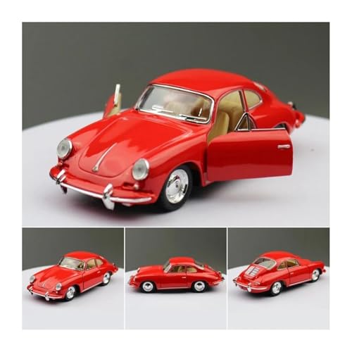 Auto Modell 1:32 356B Carrera Coupe Legierung Auto Diecast Metall Klassische Fahrzeuge Modell Simulation Sammlung Spielzeug Jungen Mädchen Geschen(Rot) von SYYANFEI