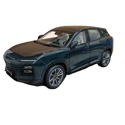 Auto Modell Chery Jetour Dasheng Die-Casting 1:18 for Scale Simulation SUV Alloy Car Model Collection Display Adult Hobby Gift Static DecorationMetal Ornaments Jungen Mädchen Geschen(Schwarz) von SYYANFEI