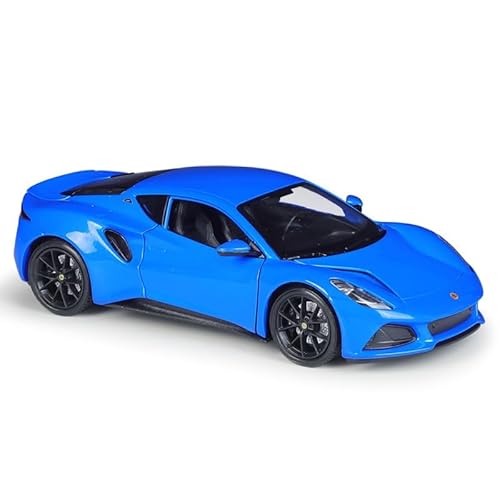 Auto Modell Maßstab 1:24 Druckguss-Metall Lutus Lotus Sportwagen Legierung Automodell Statische Spielzeuge Für Erwachsene Sammlerstücke Jungen Mädchen Geschen(Blau) von SYYANFEI