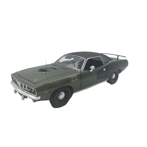 Guss Auto Modell Maßstab 1:18 Für 1971 Plymouth Barracuda Special Edition Muscle-Metal-Auto Klassische Fahrzeuge Echte Repliken Fahrzeuge spielzeugauto von SYYANFEI