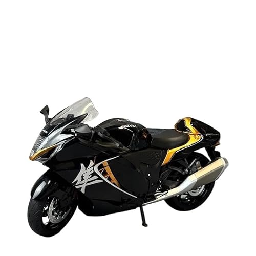 SYYANFEI Mini Alloy Motorrad Model 1/9 Für Suzuki Hayabusa Legierung Motorrad Geschenk Für Jungen, Exquisite Dekoration Im Wohnzimmer Druckguss-Nachbildung von SYYANFEI