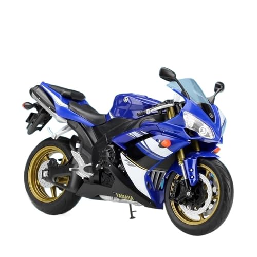 Mini Alloy Motorrad Model 1:10 Yamaha YZF-R1 Legierung Rennwagenmodell Simulationsmodell Kinderspielzeug Und Geschenke Druckguss-Nachbildung von SYYANFEI