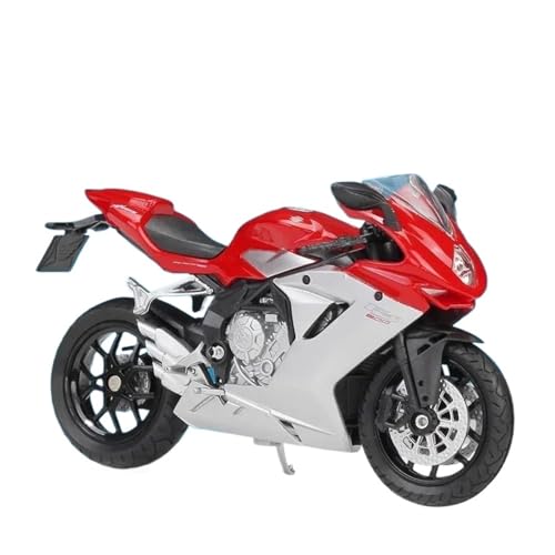 Mini Alloy Motorrad Model 1:18 Für MV Agusta F3 800 Legierung Motorrad Modell Simulation RacingMotorrad Modell Sammlung ToyC Hildren Geschenk Druckguss-Nachbildung von SYYANFEI