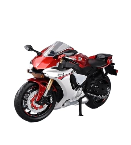 Mini Alloy Motorrad Model Diecast Metal1/12 Scale Für Yamaha YZF-R1 YZFR1 Simulation Mini-Legierung Motorradmodell Druckguss-Nachbildung(Rot) von SYYANFEI