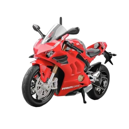 Mini Alloy Motorrad Model Für Ducati V4S Motorrad Modell Spielzeug Simulation Legierung Auto Jungen Motorrad Big Devil Auto Modell Sammlung Ornamente Druckguss-Nachbildung von SYYANFEI