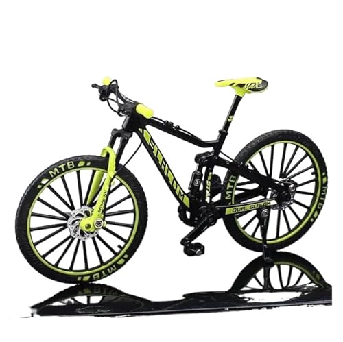 Mini-Mountainbikespielzeug 1:10 Für Mini-Legierungsmodell Druckguss-Metall FingerRacing Mountainbike Gefaltet Radfahren Ornamente Sammlung Spielzeug Kinder JungenMädchengeschenkdekoration(Grün) von SYYANFEI