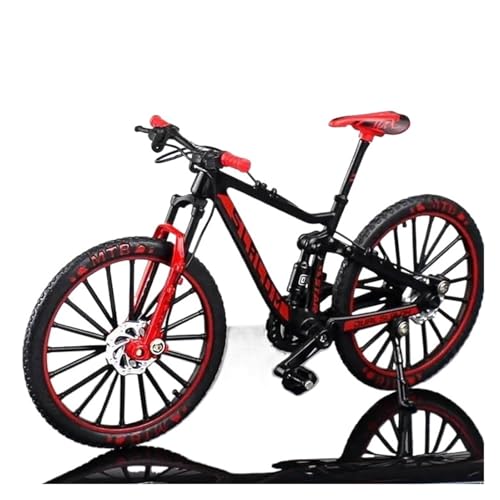 Mini-Mountainbikespielzeug 1:10 Für Mini-Legierungsmodell Druckguss-Metall FingerRacing Mountainbike Gefaltet Radfahren Ornamente Sammlung Spielzeug Kinder JungenMädchengeschenkdekoration(Rot) von SYYANFEI