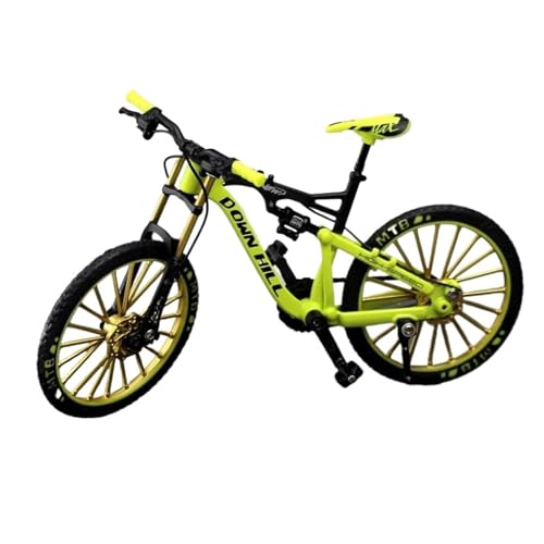 Mini-Mountainbikespielzeug 1:10 Für Modell Legierung Biycle Diecast Mountain Finger Racing Metall Mini BikeSimulation Sammlung Geschenke Spielzeug Jungen JungenMädchengeschenkdekoration(Grün) von SYYANFEI