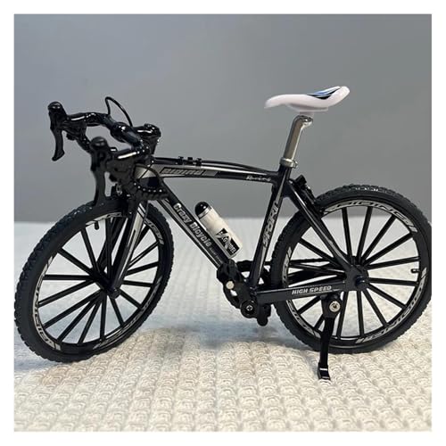 Mini-Mountainbikespielzeug 1:8 Für Mini Modell Legierung Fahrrad Diecast Metall Finger Erwachsene Fahrrad Simulation Sammlung Geschenke Spielzeug Mädchen JungenMädchengeschenkdekoration(Schwarz) von SYYANFEI