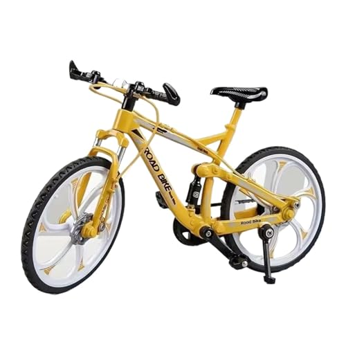 Mini-Mountainbikespielzeug 1:8 Für Modell Alloy Diecast Mini Mountainbike Mit Stoßdämpfendem Metall Fahrrad Simulation Sammlung Geschenke Spielzeug Jungen JungenMädchengeschenkdekoration(Schwarz) von SYYANFEI