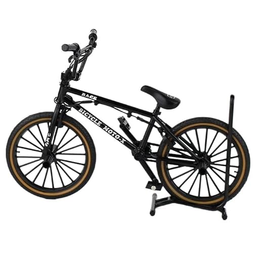 Mini-Mountainbikespielzeug 1:8 für Mini Alloy Racing Fahrrad Diecast Modell MetalMountain Bike Tragbare Simulation Sammlung Kinder Geschenke Jungen Spielzeug JungenMädchengeschenkdekoration(Schwarz) von SYYANFEI