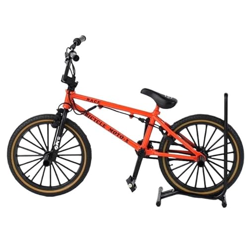 Mini-Mountainbikespielzeug 1:8 für Mini Alloy Racing Fahrrad Diecast Modell MetalMountain Bike Tragbare Simulation Sammlung Kinder Geschenke Jungen Spielzeug JungenMädchengeschenkdekoration(Rot) von SYYANFEI