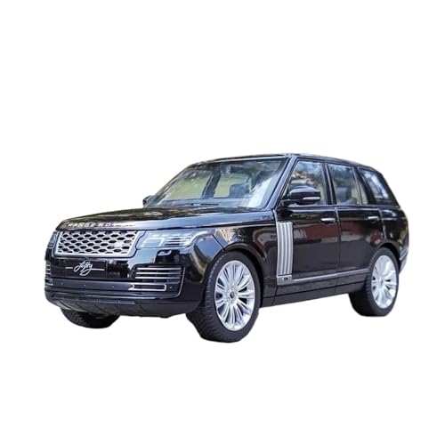 SYYANFEI Auto Modell 1/18 Für Range Rover Sport Legierung Auto Modell Diecast Spielzeug Geländewagen Modell Simulation Sound Und Licht Jungen Mädchen Geschen(Schwarz) von SYYANFEI