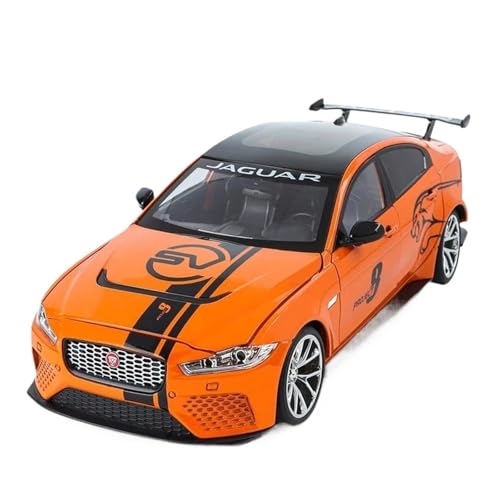 SYYANFEI Auto Modell 1/18 für Jaguar XE SV Projekt 8 SUV Legierung Sportwagen Diecast Metall Auto Modell Simulation Sound und Licht Spielzeug Jungen Mädchen Geschen von SYYANFEI