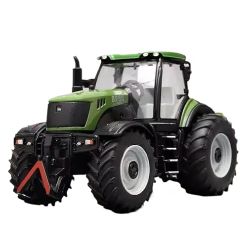 SYYANFEI Auto Modell 1/32 Für Legierung TractorMetal Landwirtschaftliche Fahrzeuge Landwirtschaft Werkzeug Traktor Ackerland Auto Modell Spielzeug Jungen Mädchen Geschen(Grün) von SYYANFEI