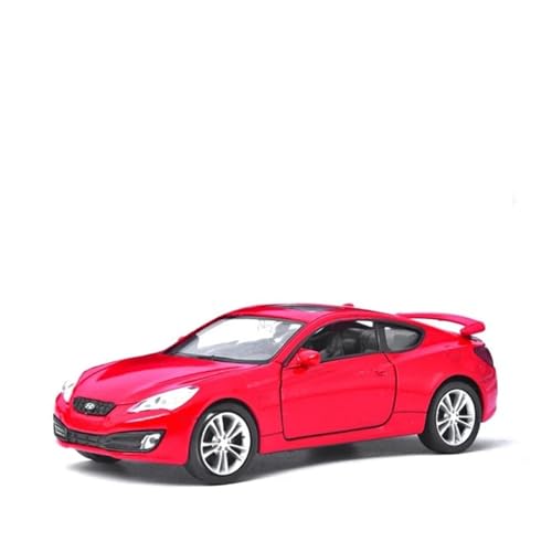 SYYANFEI Auto Modell 1/36 Für Hyundai Elantra Legierung Auto Druckguss Spielzeug Fahrzeuge Metall Spielzeug Modell Simulation Sammlung Jungen Mädchen Geschen(Rot) von SYYANFEI