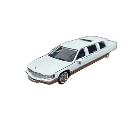 SYYANFEI Auto Modell 1/64 Für Cadillac Fleetwood Druckguss-Legierung Automodell Cadillac Auto Spielzeug Erwachsene Sammlerstück Ornament Jungen Mädchen Geschen(Weiß) von SYYANFEI