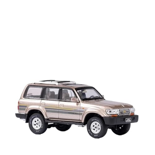 SYYANFEI Auto Modell 1/64 Für Land Cruiser LC80 Diecast Modell Spielzeug Auto Simulation Auto Spielzeug Sammlung Dekorative Büro Ornamente Jungen Mädchen Geschen(Yellow) von SYYANFEI