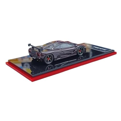 SYYANFEI Auto Modell 1/64 Modellauto-Maßstab Mini F1 GTR & F1 LM Harzautomodell Limited Edition Supercar Vehicle Toys Collection Jungen Mädchen Geschen(Schwarz) von SYYANFEI