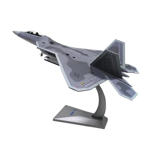 SYYANFEI Auto Modell 1/72 Für Alloy Fighter F-22 Force Aircraft F22 Raptor Model Planes Static Modeler's Collection Jungen Mädchen Geschen von SYYANFEI