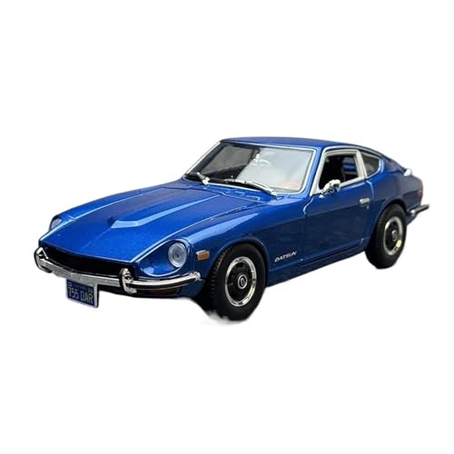 SYYANFEI Auto Modell 1:18 Für 240Z Devil Sportwagen Legierung Automodell Simulation Spielzeug Erwachsene Sammlerstücke Ornamente Jungen Mädchen Geschen(Blau) von SYYANFEI