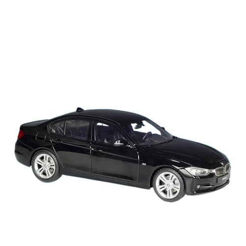 SYYANFEI Auto Modell 1:18 Für BMW 335i Auto Simulation Legierung Spielzeug Modell Fertigprodukt Hobbys Sammlung Ornamente Jungen Mädchen Geschen(Schwarz) von SYYANFEI