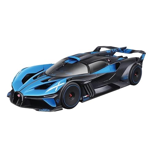 SYYANFEI Auto Modell 1:18 Für Bugatti-Automodell Aus Druckgussmetall Bolide-Carbon-Sportwagen Legierungsauto Limitierte Auflage Sammlermodell Jungen Mädchen Geschen von SYYANFEI