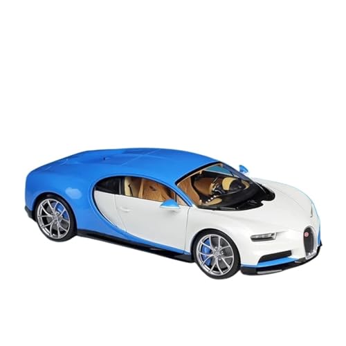 SYYANFEI Auto Modell 1:18 Für Bugatti ChironB97 2016 Sport Auto Hohe Simulation Fahrzeug Diecast Legierung Modell Auto Spielzeug Jungen Mädchen Geschen(Weiß) von SYYANFEI