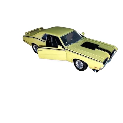 SYYANFEI Auto Modell 1:18 Für Classic 1970 Mercury Cougar Eliminator Alloy Static SportsFinished Miniature Vehicle Collection Display Jungen Mädchen Geschen von SYYANFEI