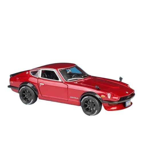 SYYANFEI Auto Modell 1:18 Für Datsun 240Z 1971 Legierung Auto Modell Sammlung Dekoration Spielzeug Kleinkinder Kinder Jungen Mädchen Geschenk(Rot) von SYYANFEI