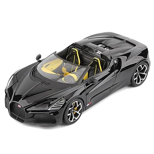 SYYANFEI Auto Modell 1:18 Für Die Cast Meta Sonderedition Bugatti Mistral-Modell Legierungsautomodell Cabrio-Supersportwagen-Enthusiasten Sammlerstück Jungen Mädchen Geschen von SYYANFEI