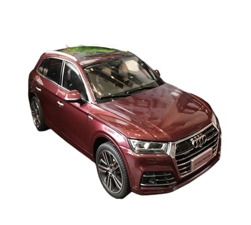 SYYANFEI Auto Modell 1:18 Für Die Cast Metal Special Edition Audi Q5L 2018 SUV -Legierungsauto -Modell Erwachsener Kollektor Grad Jungen Mädchen Geschen(Rot) von SYYANFEI