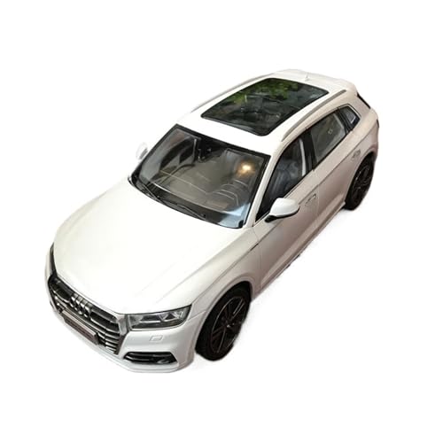 SYYANFEI Auto Modell 1:18 Für Die Cast Metal Special Edition Audi Q5L 2018 SUV -Legierungsauto -Modell Erwachsener Kollektor Grad Jungen Mädchen Geschen(White) von SYYANFEI